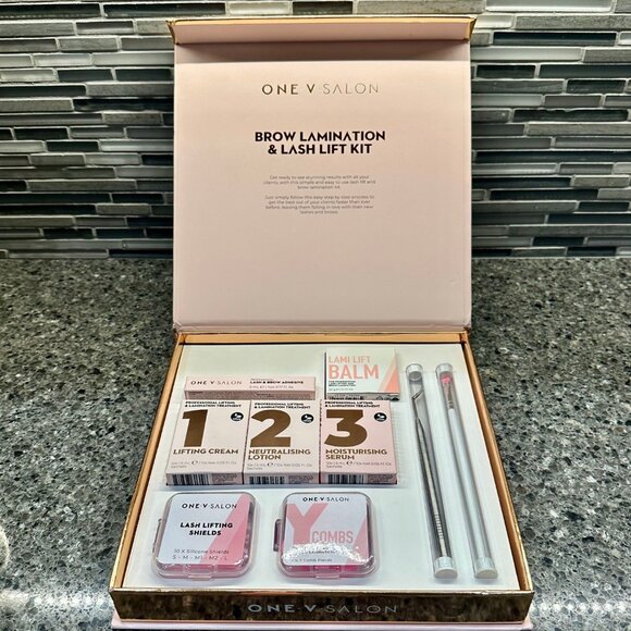 👑 One V Salon Professional Brow Lamination & Lash Lift Kit - Picture 2 of 7